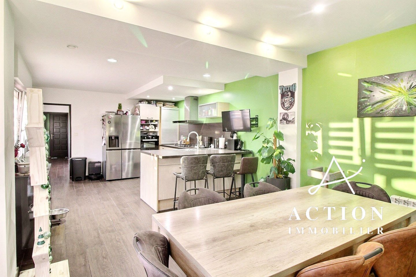 Maison ,3 chambres, jardin ,garage A VENDRE - HAISNES - 105 m2 - 179�900�&euro;