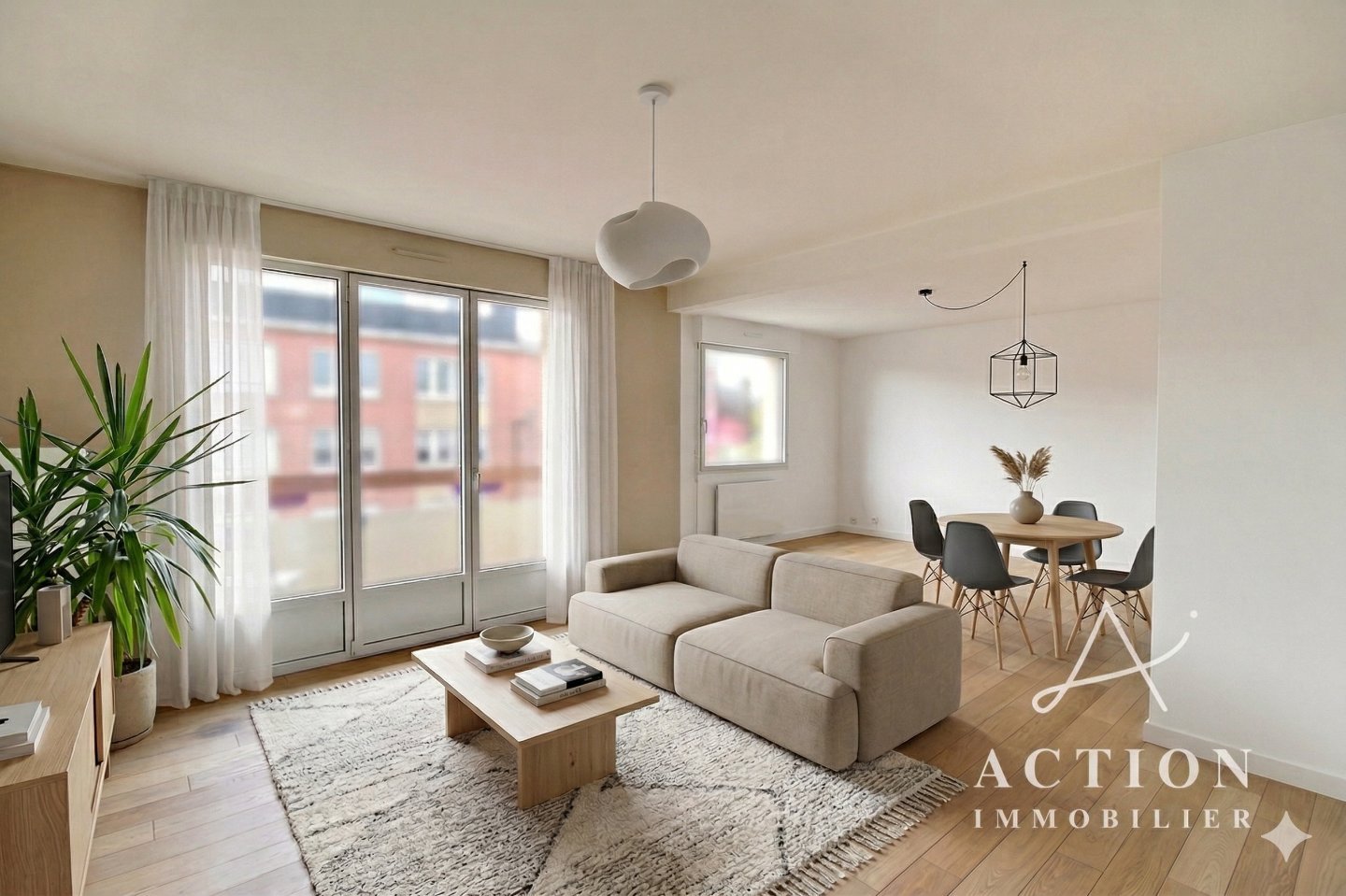 Appartement T3 de 77M� - Balcon & Garage A VENDRE - LILLE - 77 m2 - 200�000�&euro;