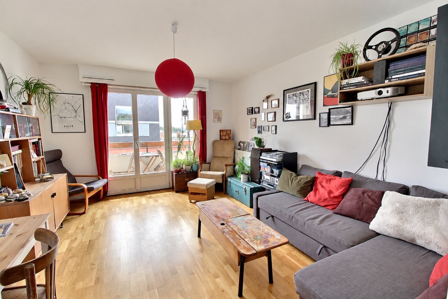 Appartement T3 de 60m² avec balcon, garage et cave A VENDRE - LILLE - 60.46 m2 - 199 900 &euro;