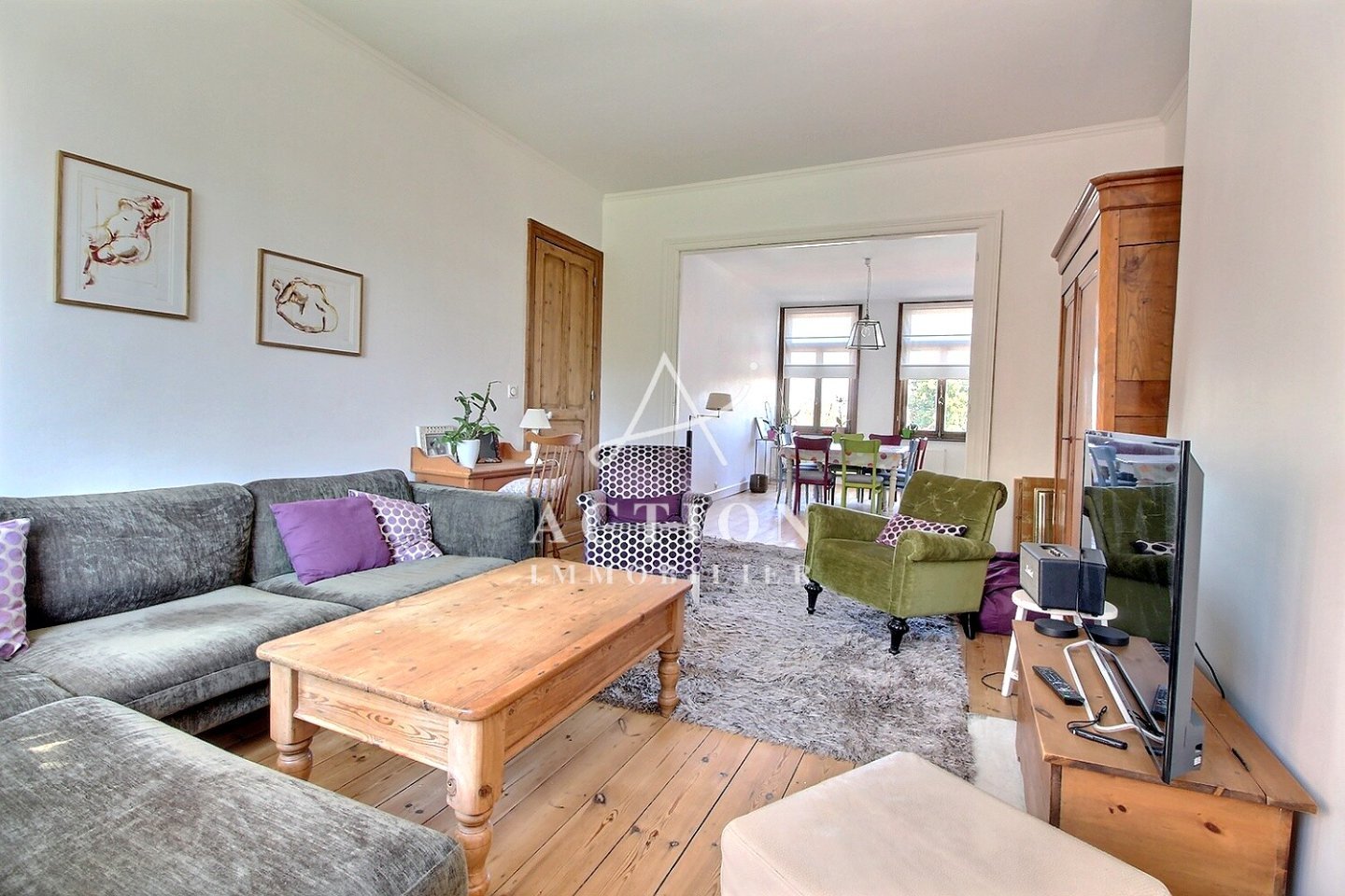 APPARTEMENT T4 A VENDRE - CROIX - 125.77 m2 - 390 000 &euro;