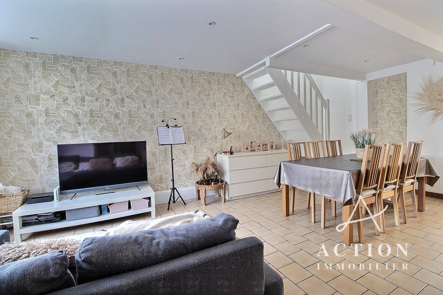 maison - extrieur - place de parking A VENDRE - LYS LEZ LANNOY - 80 m2 - 194900€