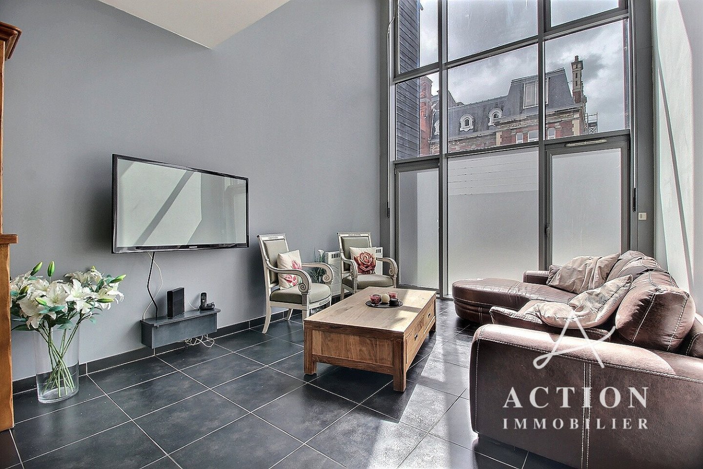 Maison avec extrieur + garage 2 voitures A VENDRE - ROUBAIX - 104 m2 - 270900€