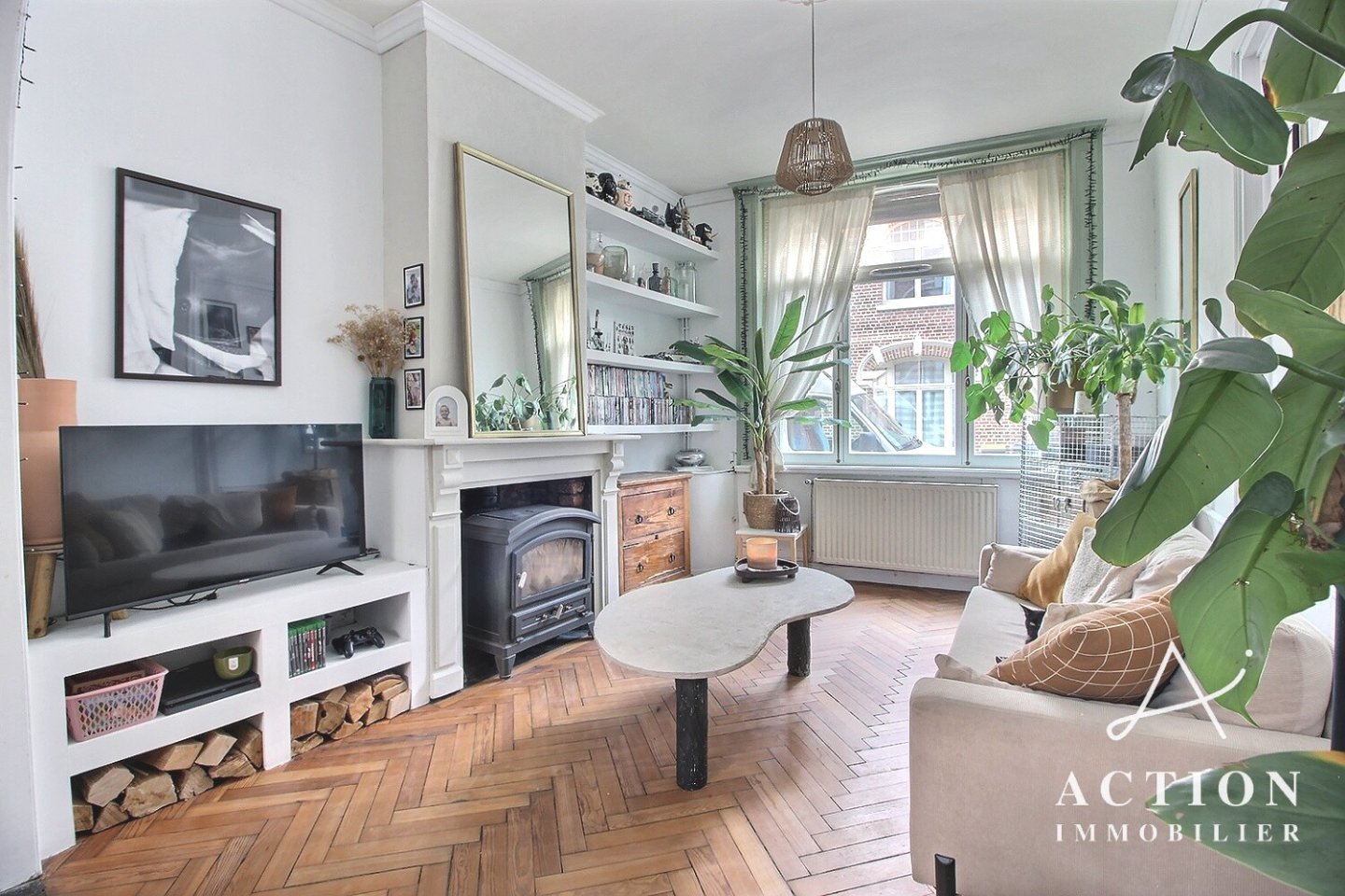 Maison de 130 m + jardin  Houplines A VENDRE - HOUPLINES - 130.64 m2 - 245000€
