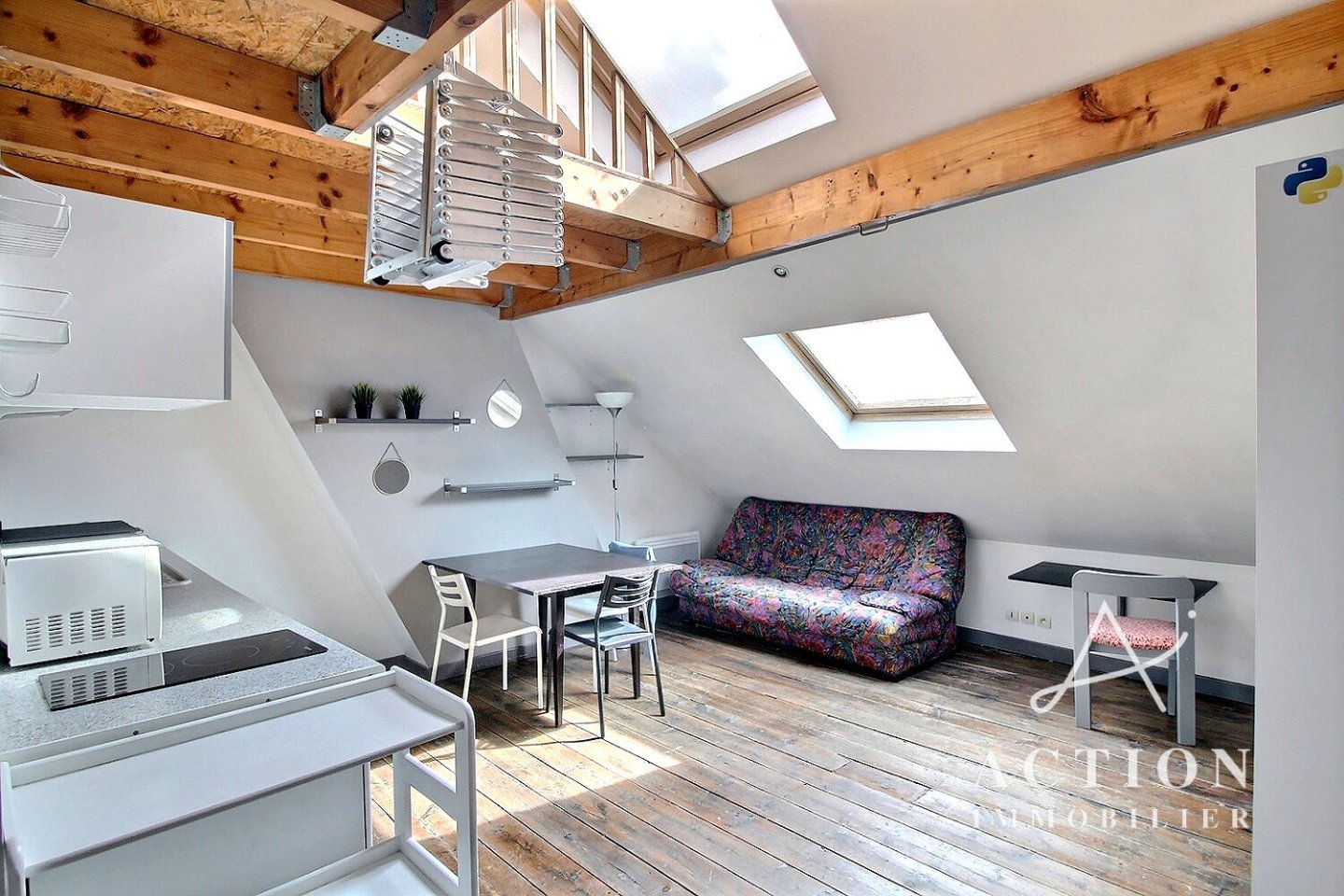 Appartement 20,5M² Carrez (31M² utile), mezzanine A VENDRE - LILLE - 20.5 m2 - 101 900 €